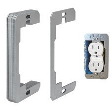 10pcs Outlet Leveling Spacers Wall Plate Switch Adjustment Spacers Kit picture
