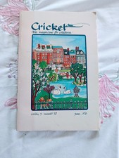 VTG 1976 Cricket Magazine June Issue Vol 3 No 10 Children’s Magazine Education picture