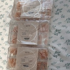 3 Apres Gel-X Maisie Neutrals Natural Round Medium Soak Off  150PCS picture