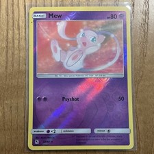 Pokemon Card Mew TCG Reverse Holo Rare Card #32/68 Hidden Fates NM/LP Condition picture