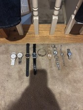 ESTATE WATCH LOT OF 9 WOMENS WATCHES : MICHAEL KORS, DOONEY & BOURKE++--AS IS picture