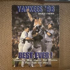 New York Yankees 1998 Daily News Best Ever Unforgettable Special Issue Baseball picture