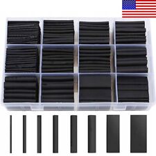 625 Pcs Heat Shrink Tubing Sleeve 2:1 Shrinkable Tube Wire Cable Assortment picture