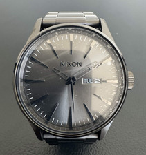 NIXON Sentry SS A356 Men's Analog Classic Watch| Gunmetal | NEW picture