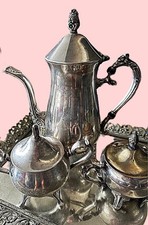 Vintage tea set w/ tray picture