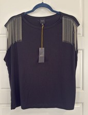 W5 Women’s Top With Fringe Size M picture