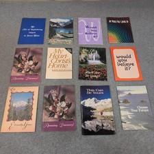Lot of 12 Vintage Christian Bible Tracts Gospel Pamphlets Religious Ephemera picture