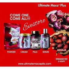 4pcs. Ultimate Maca natural sexy curves, cream, oil, powder & 120/cupcaps. picture