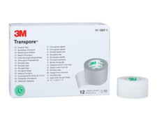3M Transparent Medical Tape 1 in x 10yd, Box of 12 - 1527-1 picture
