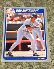 1985 Fleer - Don Mattingly #133 - New York Yankees picture