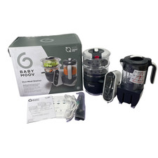 Babymoov Duo Meal Station Grey Multi-Speed Food Maker Steamer #NO2977 (AR) picture