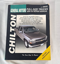 Chilton General Motors Full-Size Trucks 1999-2006 Repair Manual #28625 picture