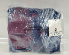 Vintage(NEW) Pepsi Points/Stuff Mesh Ball Bag w/ SoccerBall Football Basketball picture