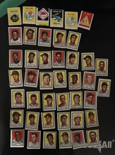 Lot of 43 1962 Topps Stamps—Willie Mays, Sandy Koufax, Yogi Berra Etc… picture