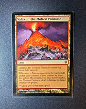 MTG Valakut, the Molten Pinnacle Zendikar 2009 Regular Rare English #228/249 picture