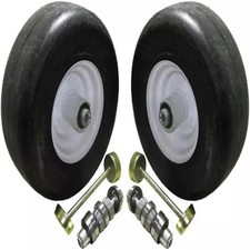 NEW-2PK Front Solid Tire Puncture Proof No Flat 13x5x6 For Exmark Lazer Tor picture