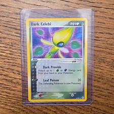 Pokemon Company Dark Celebi 4/101 EX Hidden Legends Holo Rare Eng 2004 70HP picture