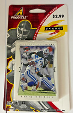 1997 Score Pinnacle Barry Sanders Hanger Football JUMBO Pack Factory Sealed 🔥 picture