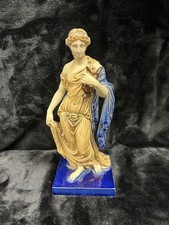 💥Amazing Majolica Maiden with Lyre-BEAUTIFUL DETAILS ⚡️⚡️⚡️ picture