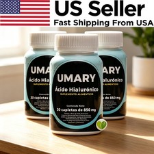 3 bottles Hyaluronic Acid 30 Capsules 850mg Daily Health Supplement New-US- picture