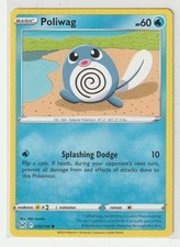 Pokemon TCG Lost Origin Poliwag 030/196 Common Miki Tanaka picture