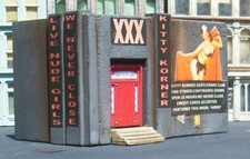 Downtown Deco N Scale Building Kit Kitty Korner XXX Club picture