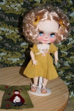 Custom Blythe Doll with chubby Body and Face comes with an extra Dress picture