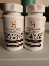 2 Pk The Inner Health Advanced Probiotic Supplement 60 Caps Each picture
