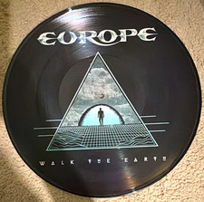 Europe Walk The Earth Rock Vinyl Record Picture Disc Limited Edition picture