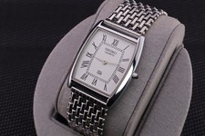 Vintage Refurbished Seiko Slim Tank Watch Japan Quartz Men’s Wristwatch  Watch picture