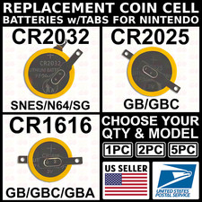 CR1616/CR2025/CR2032 Save Battery Tabs Pokemon Game Boy/Color/Advance/GB/GBC/GBA picture