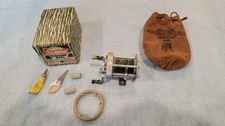 Vintage Pflueger Supreme 1573 Casting Reel Box Pouch Accessories USA picture