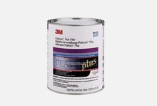 Gallon 3M Platinum Plus Lightweight Body Filler Hardener 01131 - Car Dent Repair picture