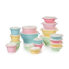 36 Piece Tupperware Heritage Food Storage Set Vintage picture