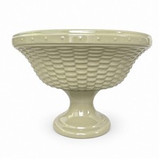 Longaberger Woven Reflections Compote Bowl Sage 3172260 w/ Box picture