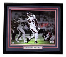 Will Anderson Jr Signed Framed 16x20 Houston Texans Spotlight Photo Fanatics picture