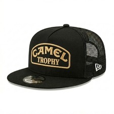 Camel Trophy Logo Embroidered Patch Mesh Back Snapback Trucker Hat picture