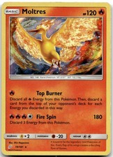Moltres 19/181 Holo Rare Team Up Pokemon Lightly Played picture