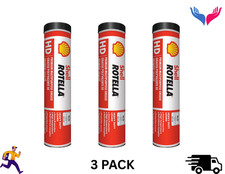 Shell Rotella 14oz Grease Heavy Duty High Temperature Grease Pack of 3 picture