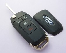 OEM 2013-2018 FORD FUSION flip key keyless entry remote key fob N5F-A08TAA picture