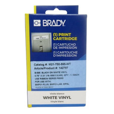 Brady Original White Label Tape Cartridge Vinyl 3/4