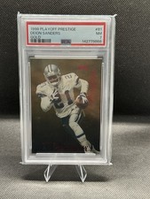 1998 Playoff Prestige Deion Sanders Gold /25  Pop 4 picture