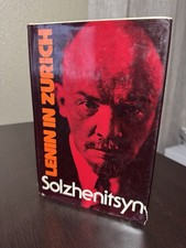 Lenin in Zurich | by Alexander Solzhenitsyn | HC/DJ First Edition 1976 | picture