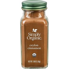 Organic Ground Ceylon Cinnamon - 2.08 Oz Glass Bottle for Gourmet Recipes picture