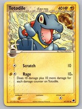 2006 POKEMON TOTODILE Δ DRAGON FRONTIERS 67/101 C NM A77208 FREE S&H picture