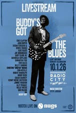 Buddy’s Got The Blues 90th Birthday Radio City 10.1.26 Poster picture