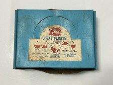 Vintage IDEAL 5 Way Floats 1950s Unused Original Box Of 12 picture