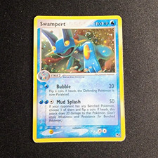 Nintendo Swampert EX Ruby & Sapphire 12/109 Holo Rare English 2003 100 HP picture