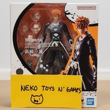 Bandai S.H.Figuarts Bleach Ichigo Kurosaki Tensa Zangetsu U.S SELLER RKT SHIP picture
