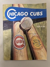 1972 Chicago Cubs Spring Training Program - 14 Autos-Billy Williams, Ron Santos picture
